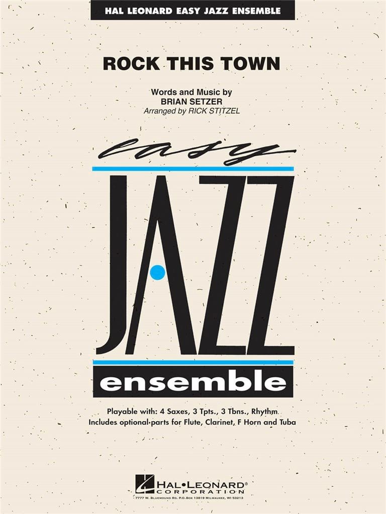 Rock This Town Setzer Brian Partition