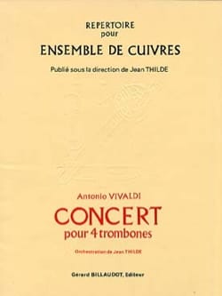 Concert VIVALDI Partition Trombone