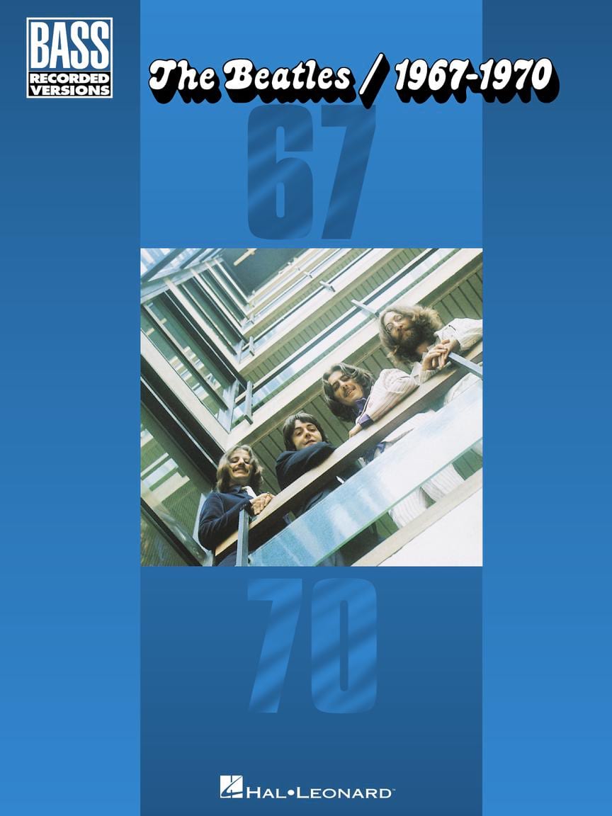 Album Bleu - Guitare Basse Beatles Partition Pop / Rock
