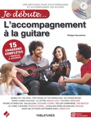 Je débute l'accompagnement à la guitare Partition Guitare