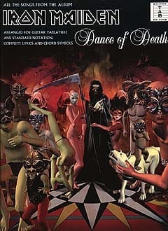 Dance Of Death. Guitare Maiden Iron Partition Pop / Rock