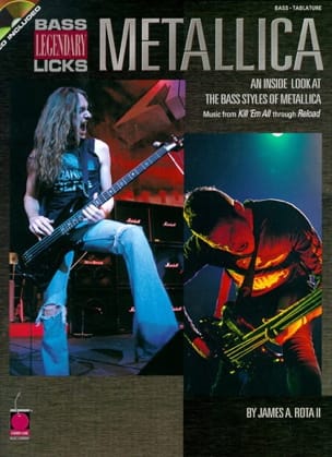 Bass Legendary Licks Metallica Partition Pop / Rock