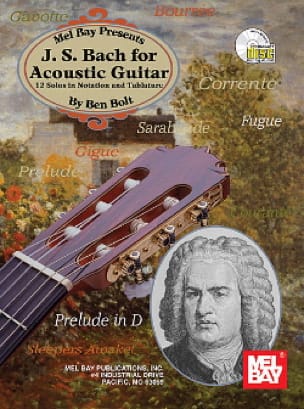 J.S. Bach For Acoustic Guitar BACH Partition Guitare
