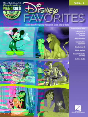 Beginning Piano Solo Play-Along Volume 1 - Disney Favorites