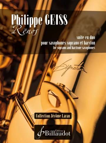 Rénos Philippe Geiss Partition Saxophone