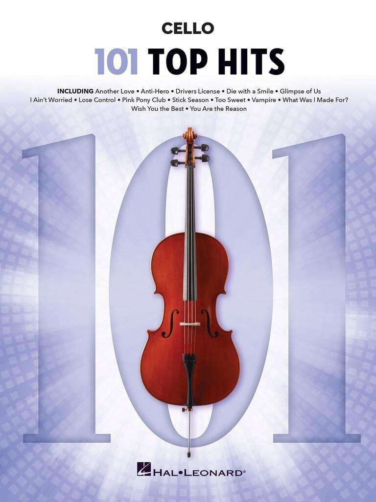 101 Top Hits - Violoncelle Partition Violoncelle
