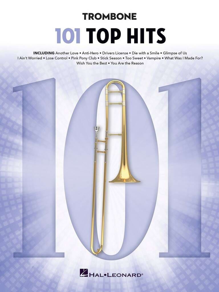 101 Top Hits - Trombone Partition Trombone