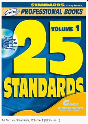 25 Standards Volume 1 - Professional Books - Partition