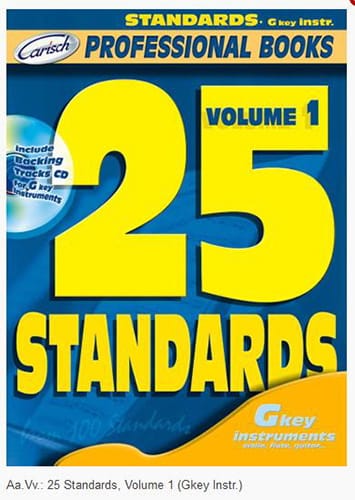 25 Standards Volume 1 - Professional Books - Partition