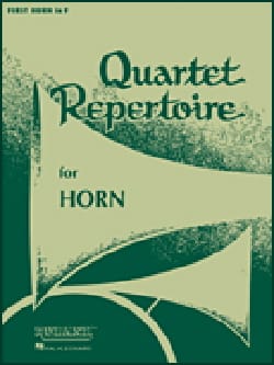 Quartet Repertoire Cor Score Partition Cor