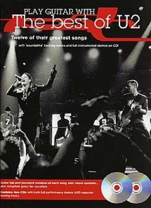 Play Guitar With... The Best Of U2 avec 2 CDs U2 Partition Pop / Rock