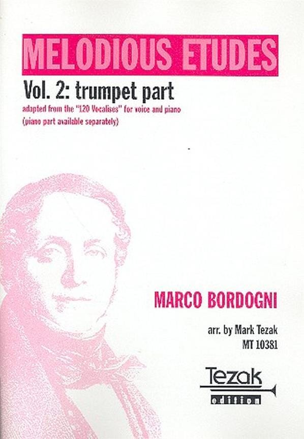 Melodious Etudes, The Complete Book Of Vocalises Volume 2 - Trompette