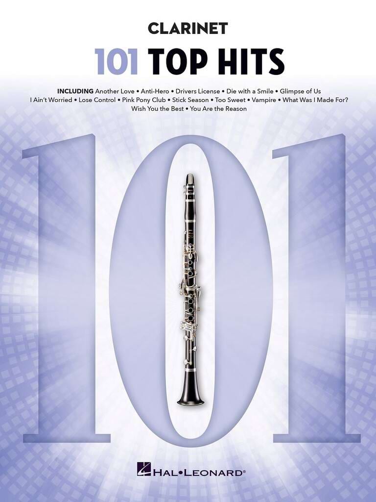 101 Top Hits - Clarinette Partition Clarinette