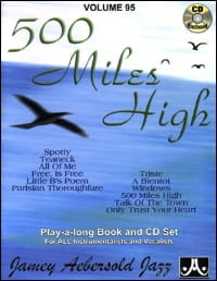 Volume 95 - 500 Miles High METHODE AEBERSOLD Partition Jazz