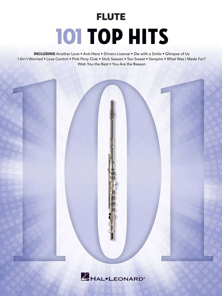 101 Top Hits - Flute Partition Flûte traversière