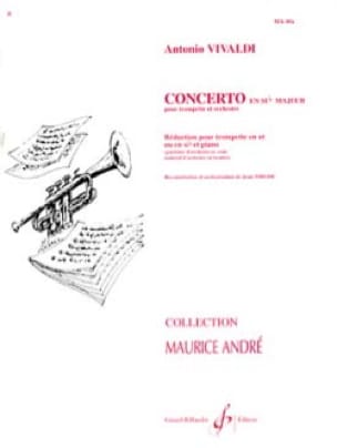 Concerto En Sib Majeur VIVALDI Partition Trompette