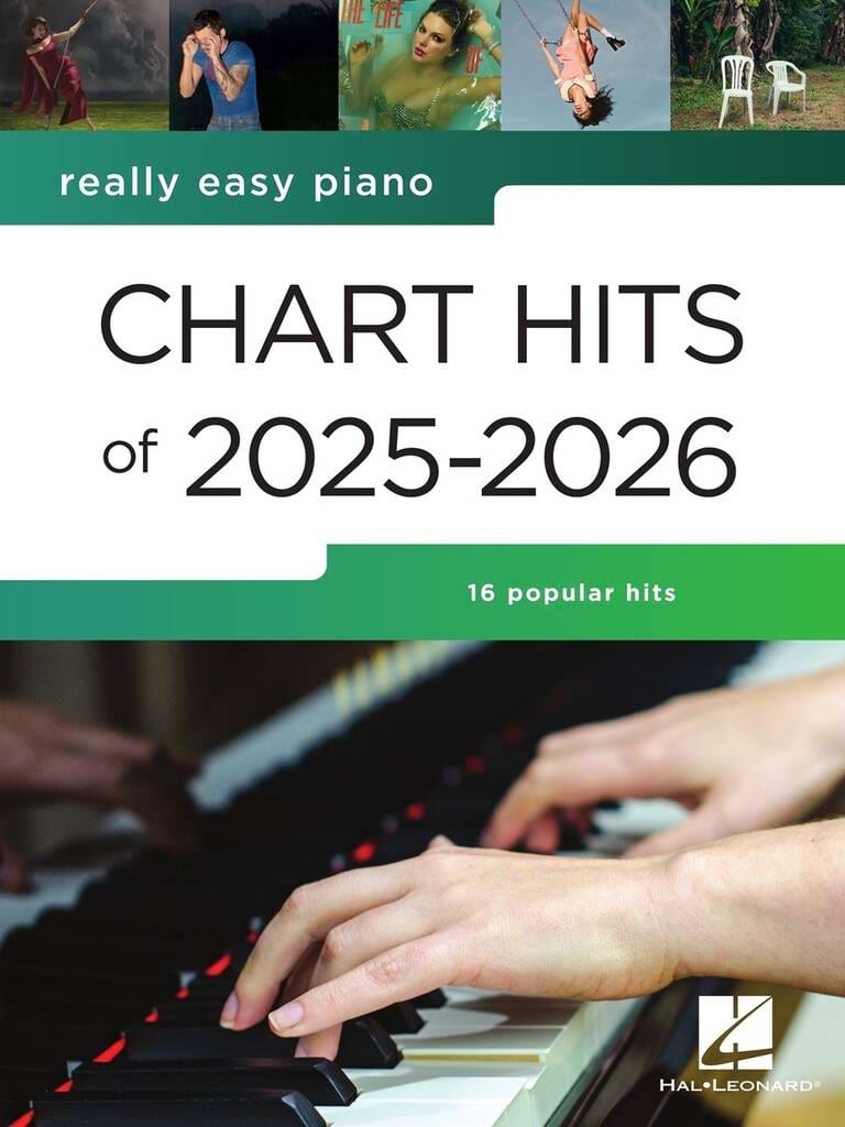Really Easy Piano: Chart Hits of 2025-2026 Partition Pop / Rock