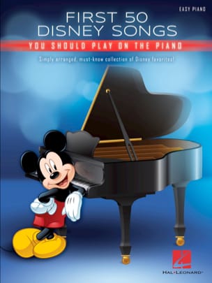 First 50 Disney Songs - Piano Facile DISNEY Partition Pop / Rock