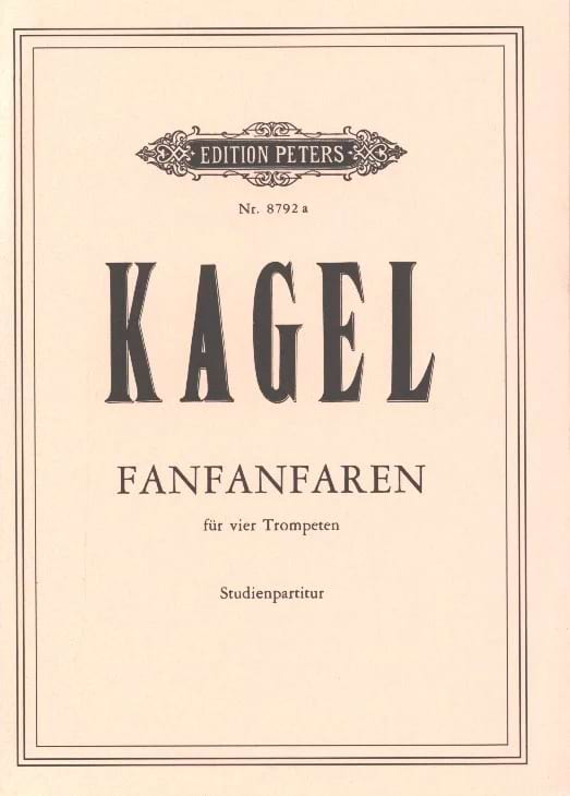 Fanfanfaren - Conducteur Mauricio Kagel Partition Trompette