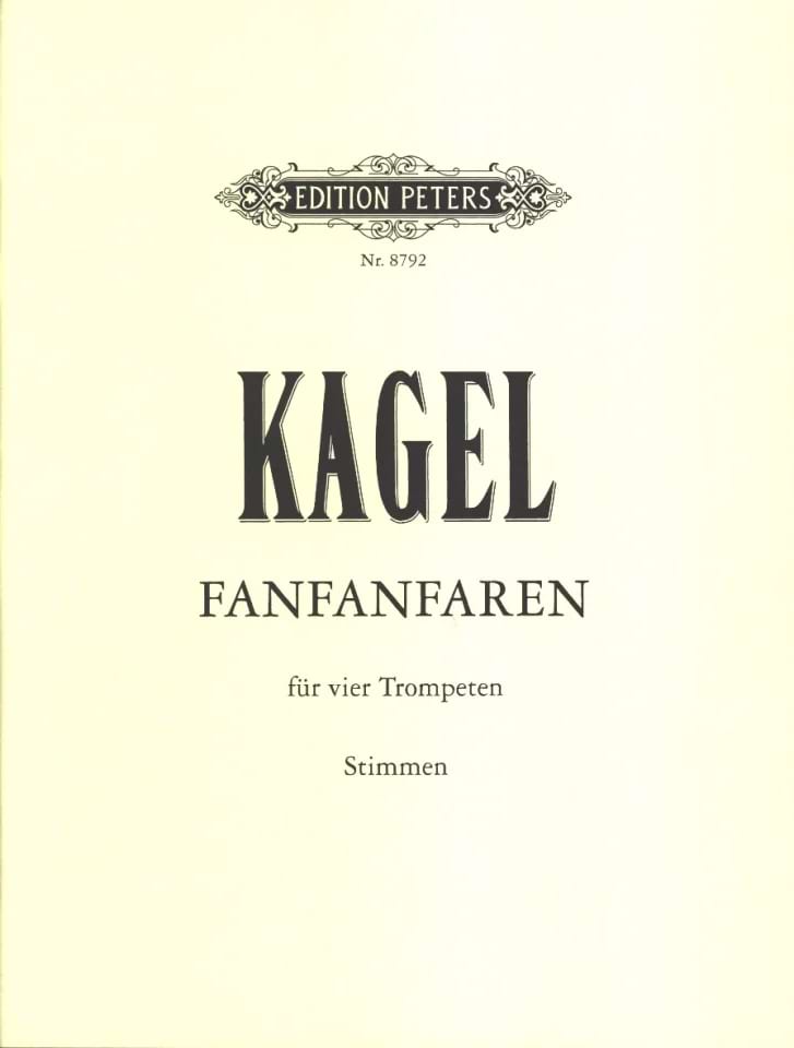 Fanfanfaren - Parties Mauricio Kagel Partition Trompette