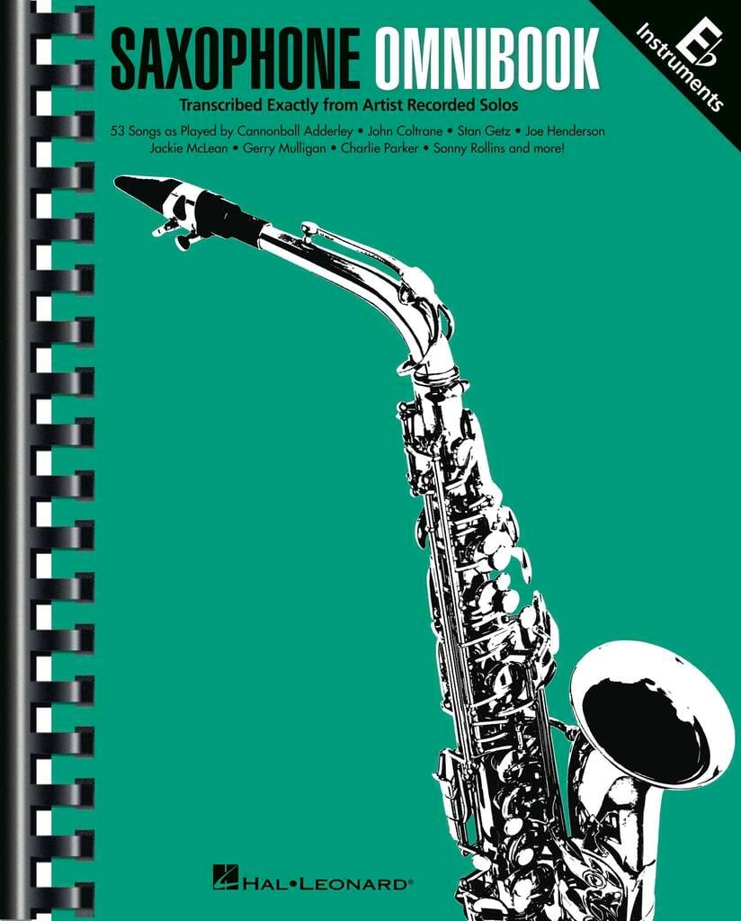 Saxophone Omnibook Mi bémol Instruments Partition Saxophone