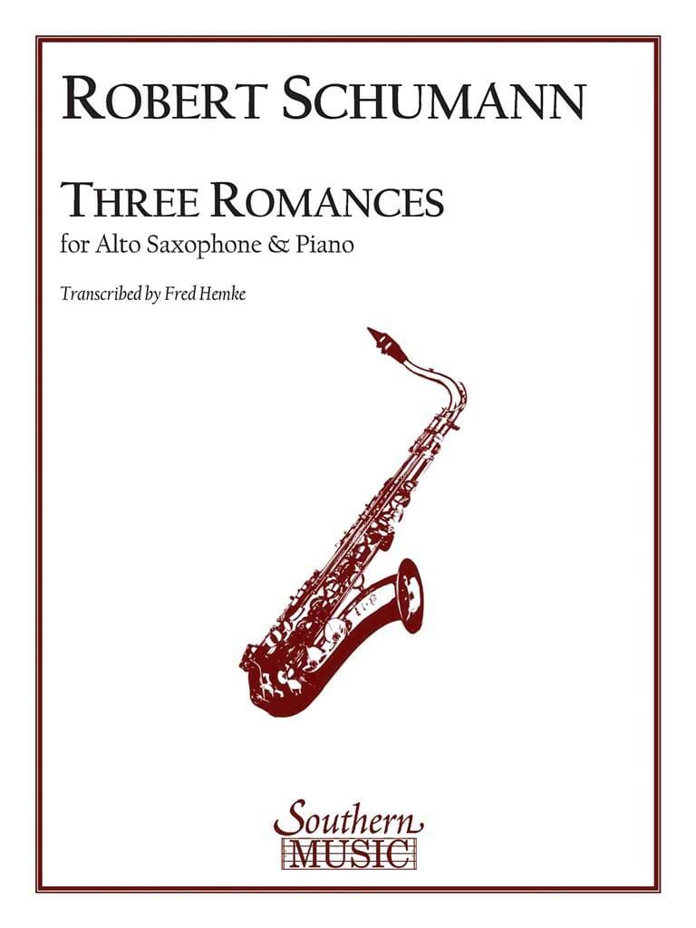 Three Romances Robert Schumann Partition