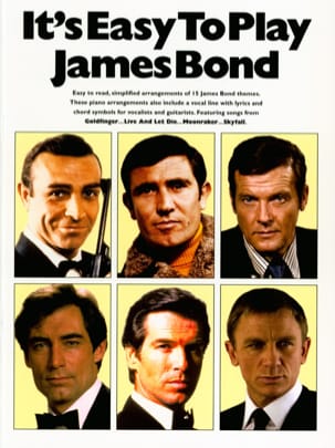 It's easy to play James Bond Partition Musique de film