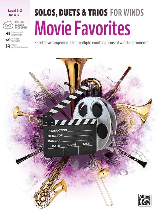 Solos, Duets & Trios for Winds: Movie Favorites Partition