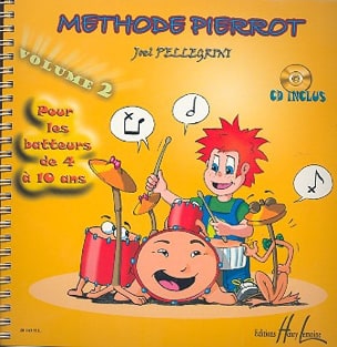 Méthode Pierrot - Volume 2 Joël Pellegrini Partition Batterie