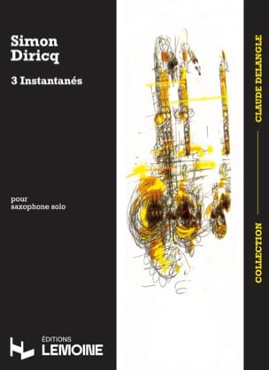 Simon Diricq - 3 Instantanés - Partition - di-arezzo.co.uk