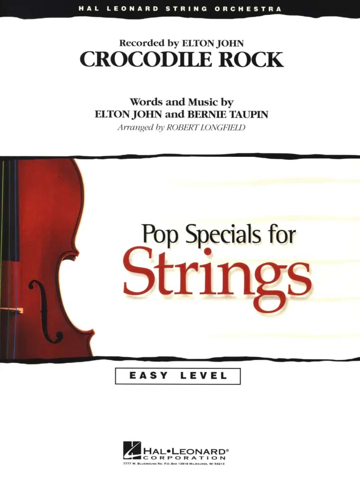 Crocodile Rock Elton John Partition