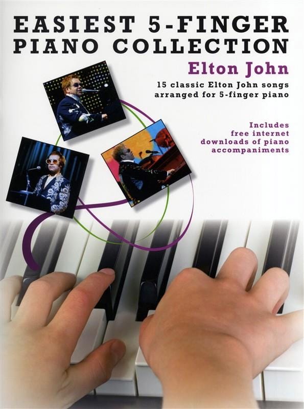 Easiest 5-Finger Piano Collection Elton John Partition Pop / Rock