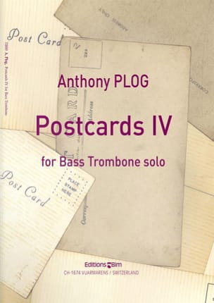 Postcards IV Anthony Plog Partition Tuba