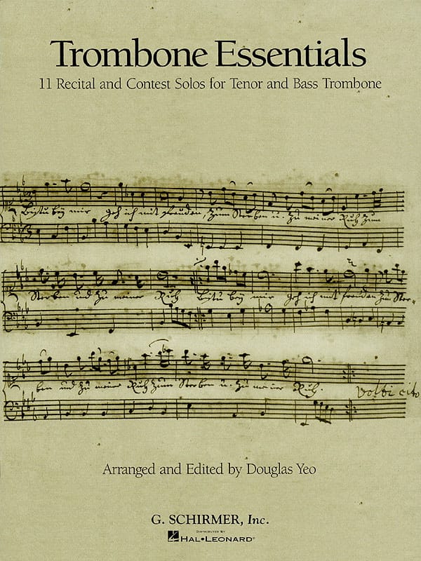 Trombone essentials. Recueil - Partition - Trombone