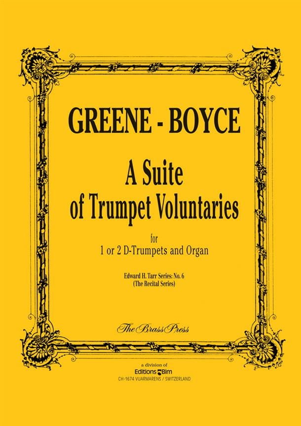 A Suite Of Trumpet Voluntaries - Greene Maurice / Boyce William