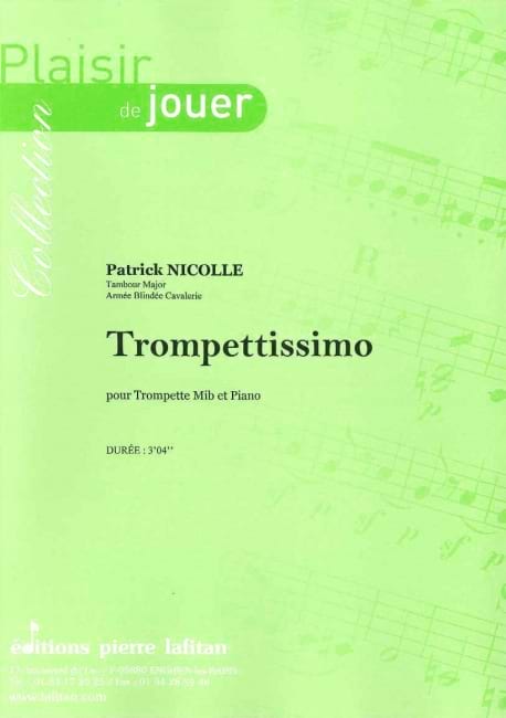 Trompettissimo - Patrick Nicolle - Partition - Trompette
