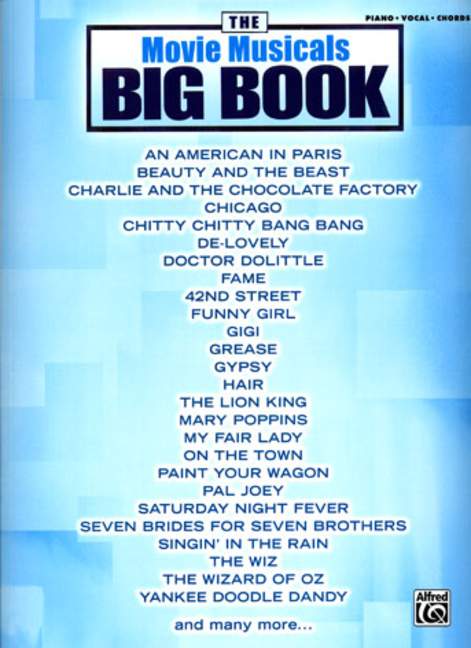 The Movie Musicals Big Book Partition