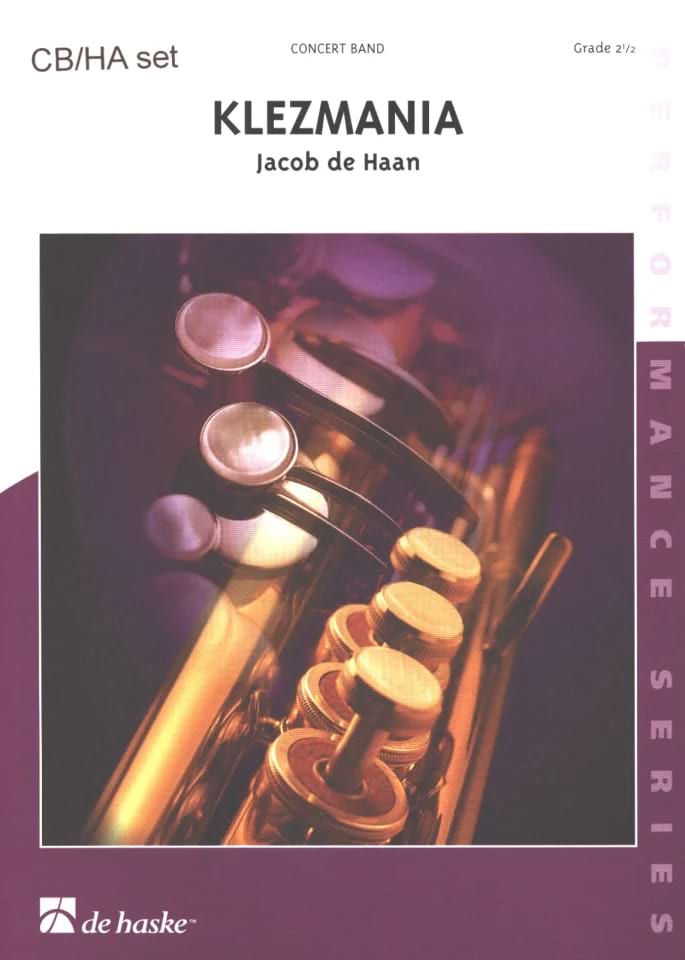 Klezmania Jacob de Haan Partition ENSEMBLES, BANDS