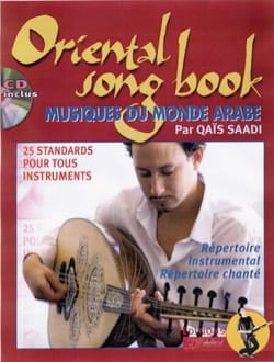 Oriental Songbook Qaïs Saadi Partition Musique du monde