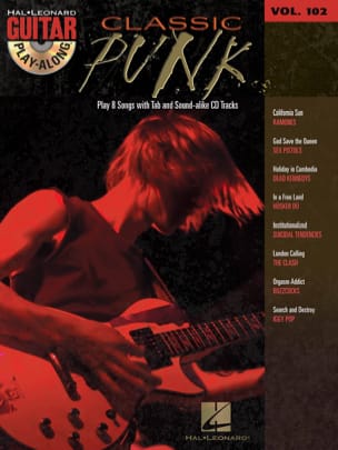 Guitar Play-Along Volume 102 - Classic Punk Partition Pop / Rock