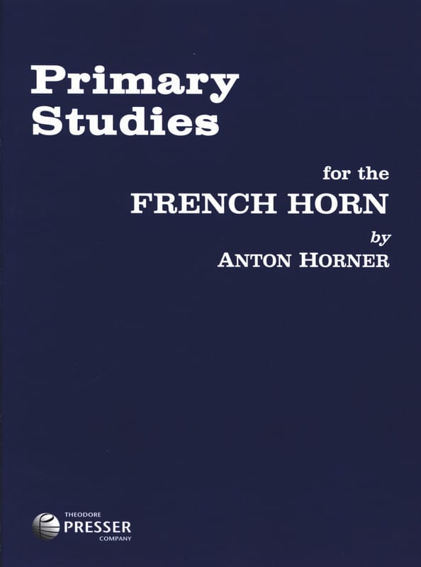 Primary Studies Anton Horner Partition Cor