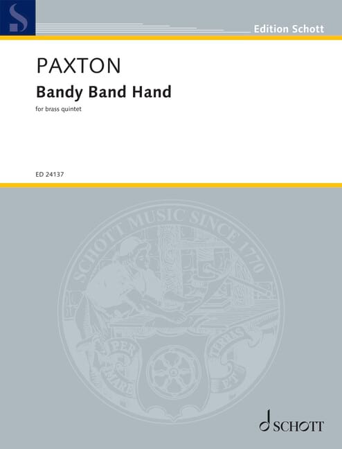 Bandy Band Hand Alex Paxton Partition Ensemble de cuivres