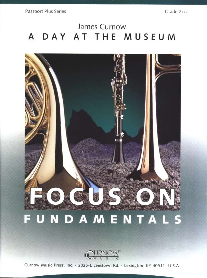 A Day at the Museum James Curnow Partition Petit format