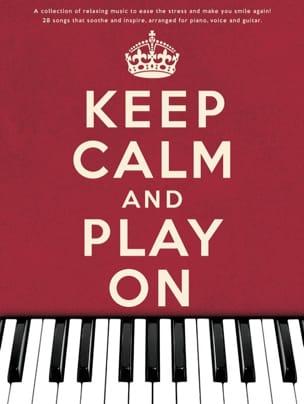 Keep calm and play on Partition Pop / Rock