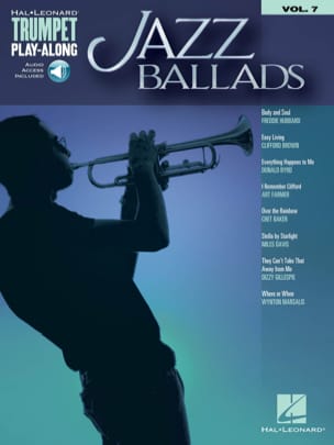 Trumpet Play-Along Volume 7 Jazz Ballads Partition Trompette