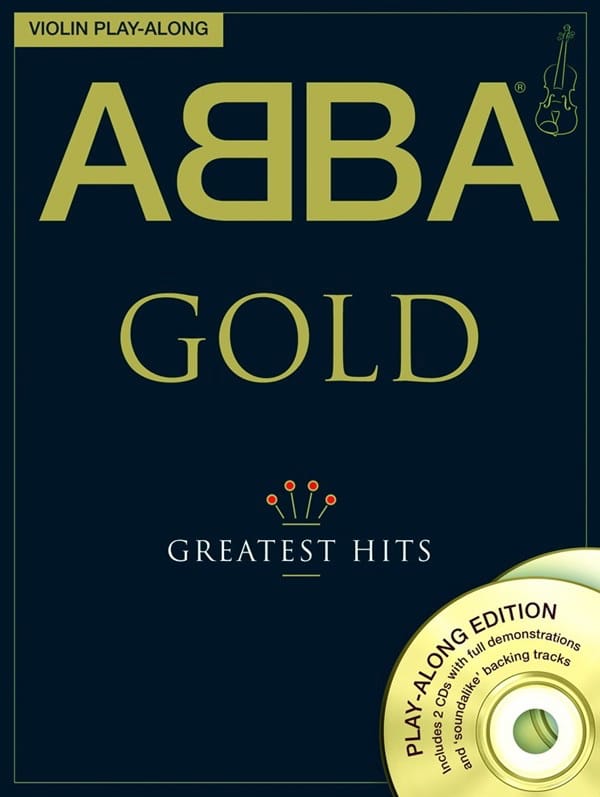 Violin play-along - Gold greatest hits ABBA Partition Violon