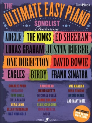 The Ultimate Easy Piano Songlist Partition Pop / Rock