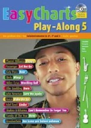 Easy charts Play-along volume 5 Partition Saxophone