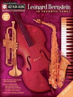 Jazz Play-Along Volume 92 - Leonard Bernstein - BERNSTEIN - Partition