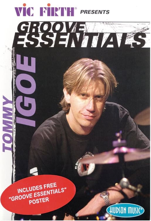 Groove Essentials - DVD Tommy Igoe Partition Batterie